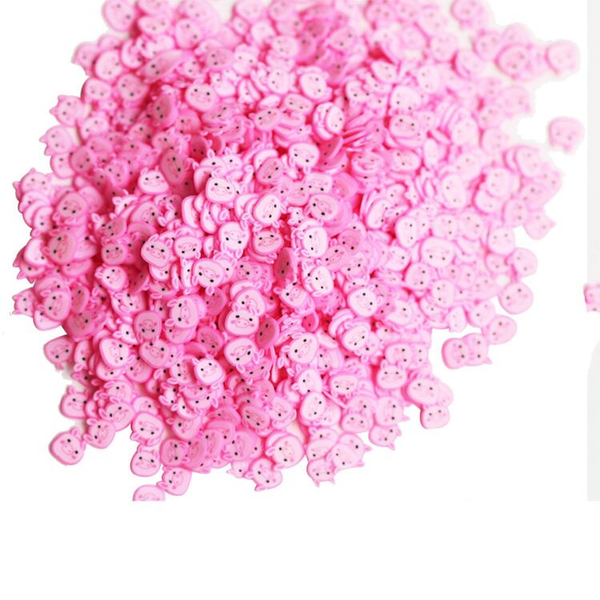 Dress my Craft, Shaker Slices, Pink Piggy - DMCS3833