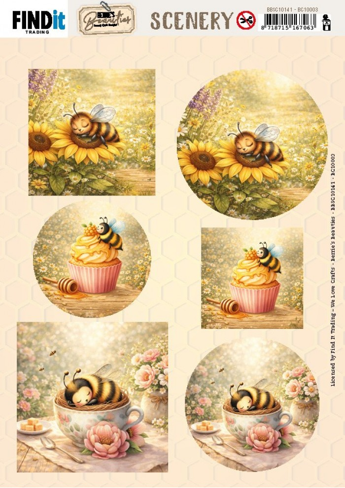 Berrie's Beauties, Scenery Push Out, Sweet Honey Bees - BBSC10141