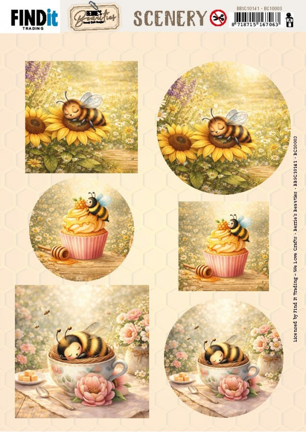 Berrie's Beauties, Scenery Push Out, Sweet Honey Bees - BBSC10141