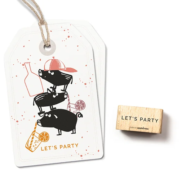 Cats on Appletrees, Stempel, Let's Party - 27563