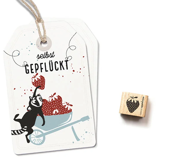 Cats on Appletrees, Ministempel, Aardbei - 27284