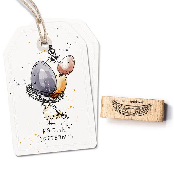 Cats on Appletrees, Stempel, Nest - 28218