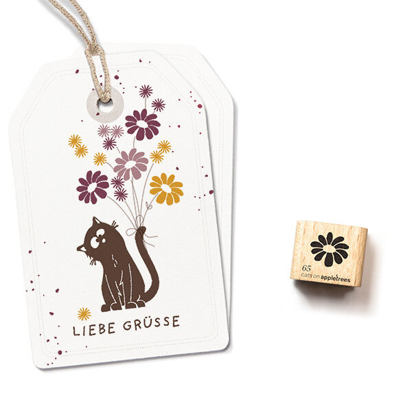 Cats on Appletrees, Ministempel, Bloem 65 - 28371