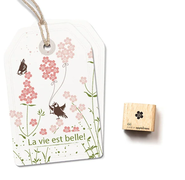 Cats on Appletrees, Ministempel, Bloem 66 - 28372