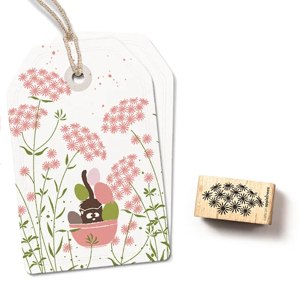 Cats on Appletrees, Stempel, Bloemenscherm - 28375