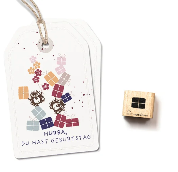 Cats on Appletrees, Ministempel, Gift 15, Klein - 28399