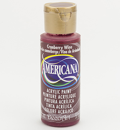 Deco Art, Americana, Acrylverf, Cranberry Wine (Transparant) - DA112-3