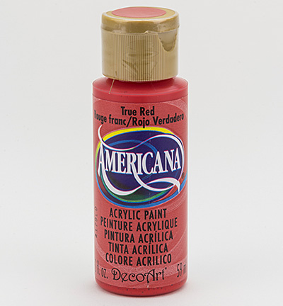 Deco Art, Americana, Acrylverf, True Red - DA129-3