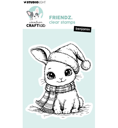 PRE-ORDER - CraftLab, Clear Stamp, Friendz, Benjamin - CCL-FR-STAMP960