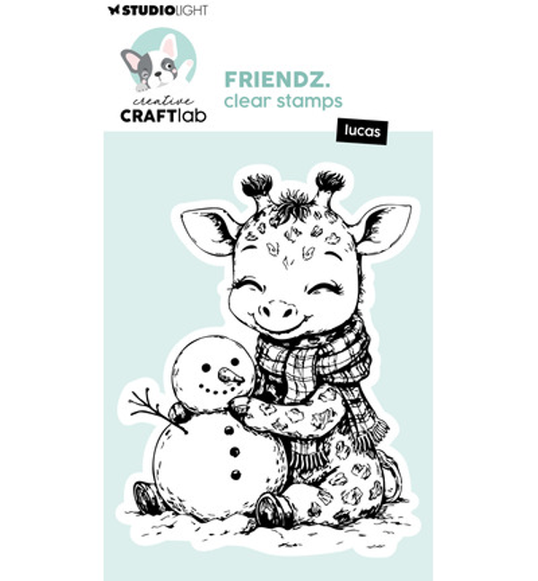 PRE-ORDER - CraftLab, Clear Stamp, Friendz,  Lucas - CCL-FR-STAMP962