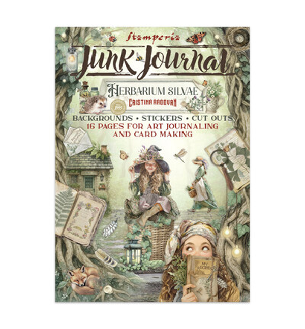 Stamperia, Junk Journal Book, Herbarium Silvae - SBJK09