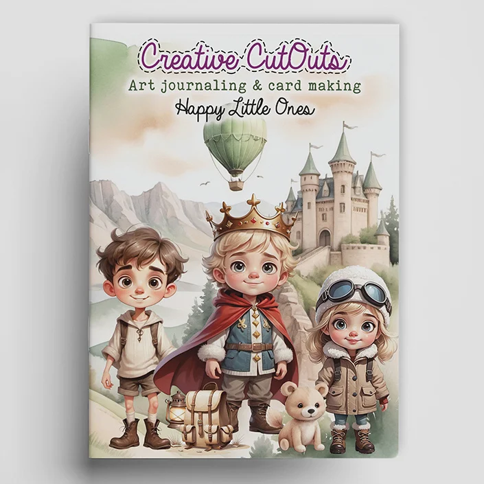 Creative Cutouts, Art Journaling & Card Making, Happy Little Ones