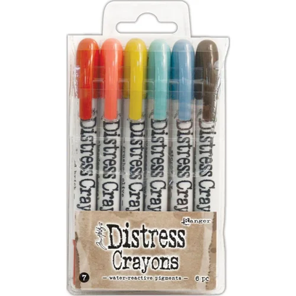 Ranger, Distress Crayons, Set 7 - TDBK51770