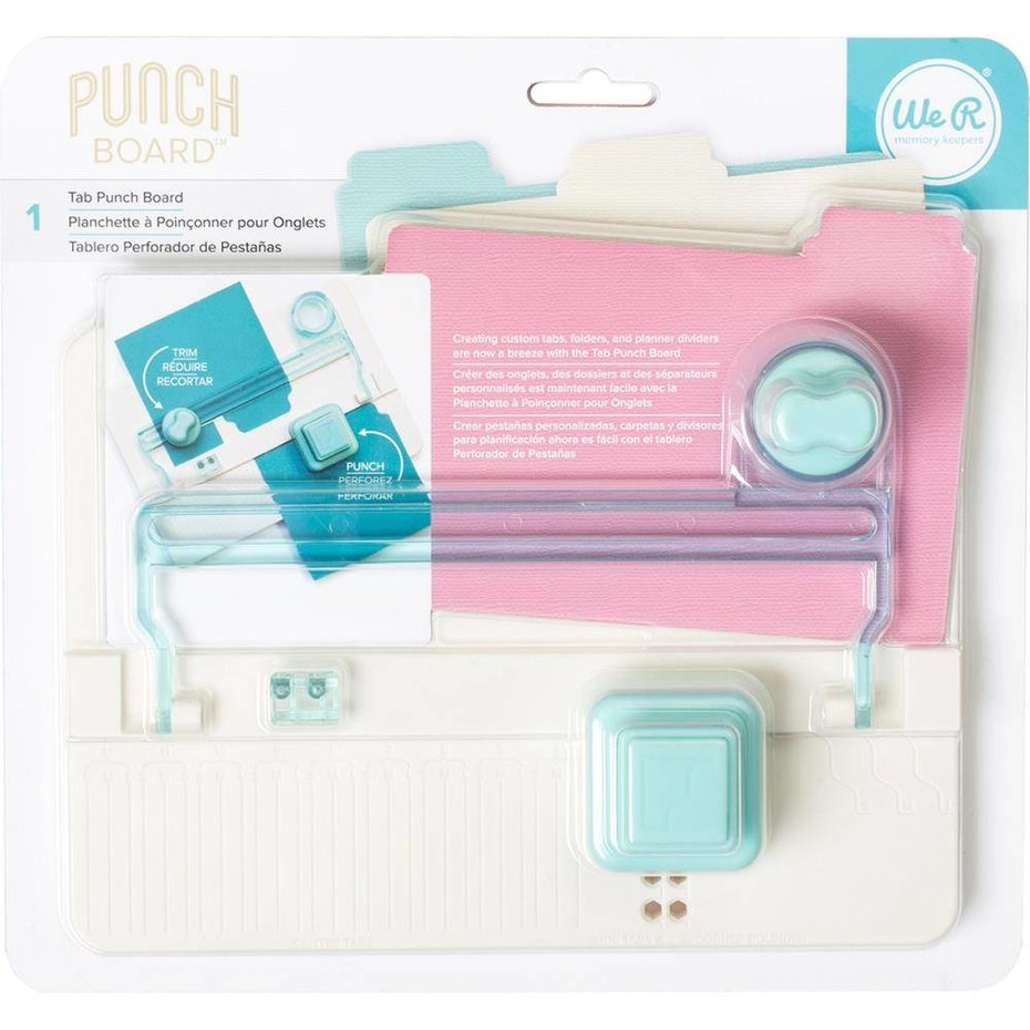 We R Memory Keepers, Tab Punch Board - 663105