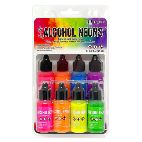 Tim Holtz, Alcohol Ink Kit, Neons - TAK91820