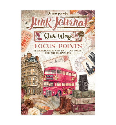 Stamperia, Junk Journal, Focus Points, Our Way - SBJKS09