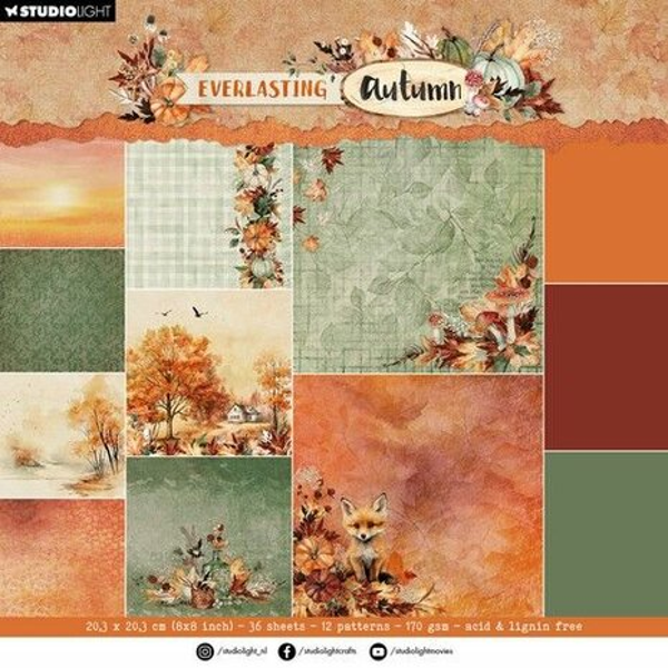 Studiolight, Paperpad, Everlasting Autumn - SL-EA-DPP320