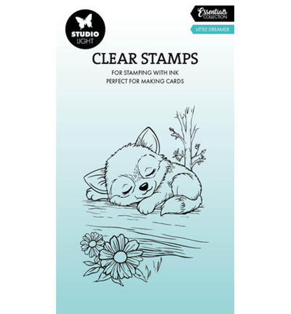Studiolight, Clear Stamp, Essentials, Little Dreamer, Fox - SL-ES-STAMP951