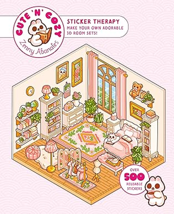 Cute n Cozy, Sticker Therapy, Make your own adorable room sets