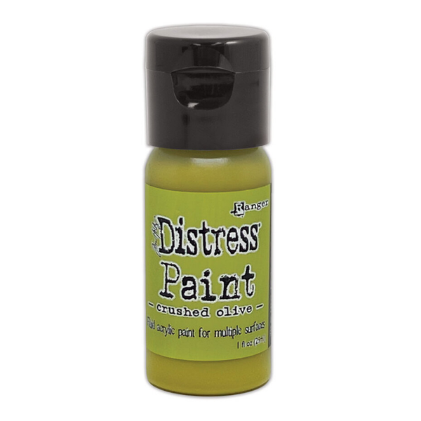 Tim Holtz, Distress Paint Flip Top, Crushed Olive - TDF52999