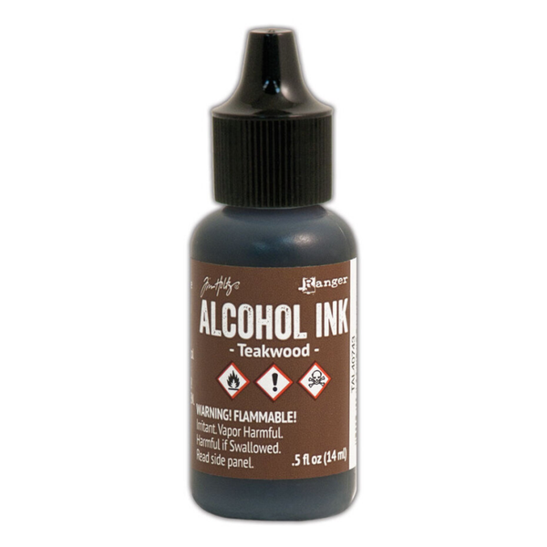 Tim Holtz, Alcohol Ink, Teakwood- TAL40743