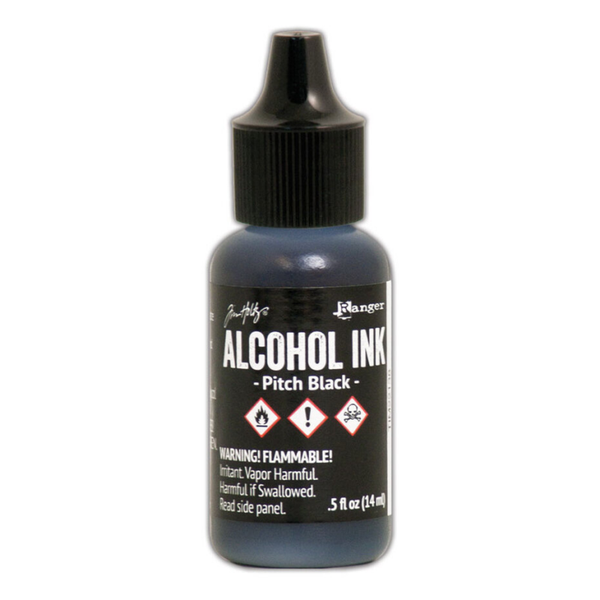 Tim Holtz, Alcohol Ink, Pitch Black - TIM22138