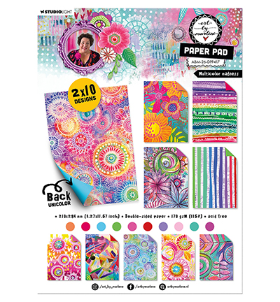 PRE-ORDER - Art by Marlene, Paperpad, Multicolor Madness - ABM-26-DPP417