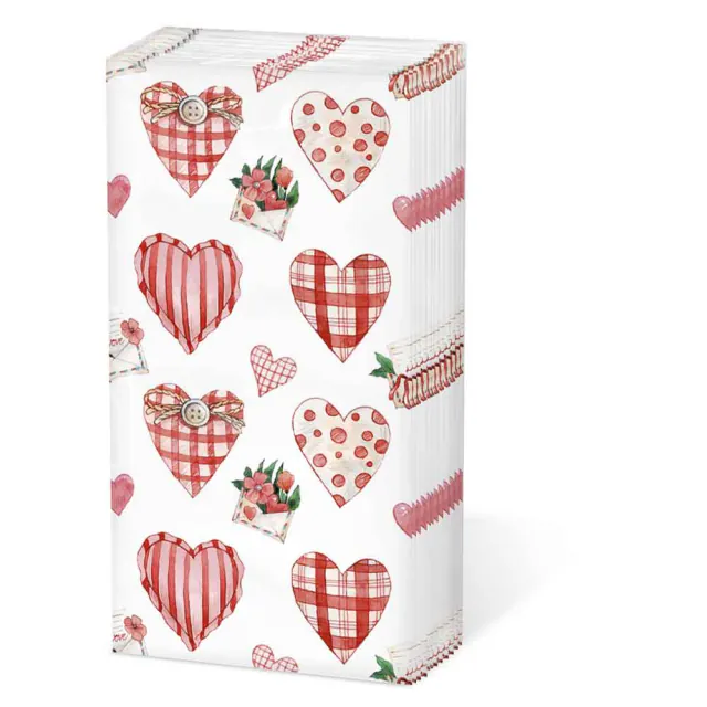 Ambiente, Zakdoekjes, Lovely Hearts