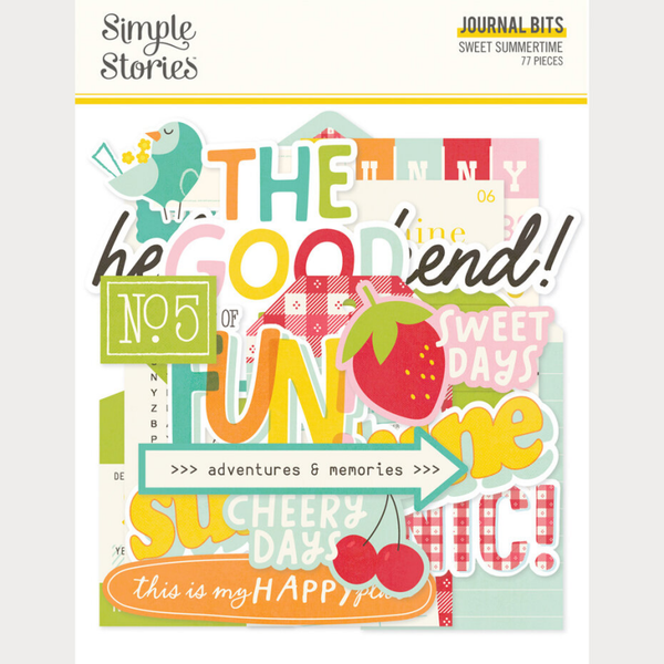 Simple Stories, Sweet Summertime,  Journal Bits - 26820