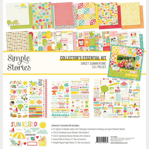 Simple Stories, Sweet Summertime, Collector's Essential Kit - 26801