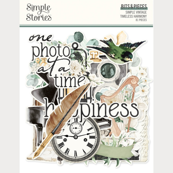 Simple Stories, Simply Vintage Timeless Harmony, Bits & Pieces - 27026
