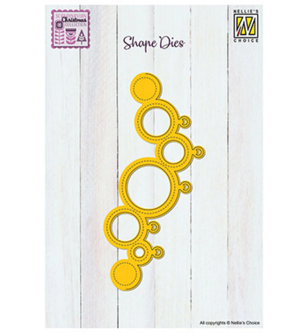 Nellie Snellen, Shape Dies, Christmas Baubles - SD332