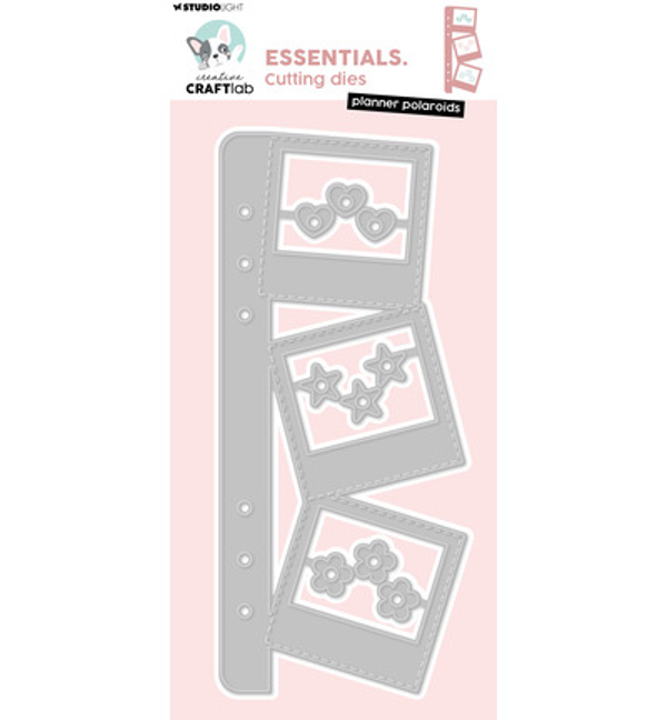 PRE-ORDER - CraftLab, Snijmal, Essentials, Planner Polaroids - CCL-ES-CD1109