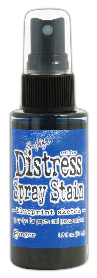 Ranger, Distress, Spray Stain, Blueprint Sketch - TSS44086