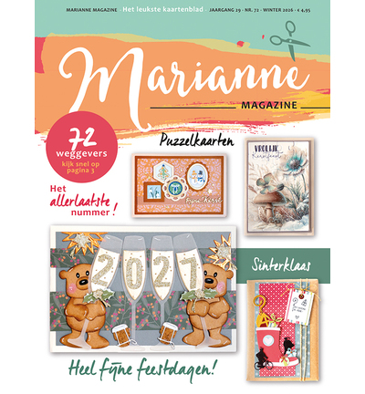 PRE-ORDER - Marianne Design, Magazine 72, Winter 2026 - Marianne72