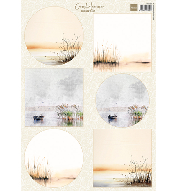 PRE-ORDER - Marianne Design, Knipvel, Condoleance Horizons - VK9659