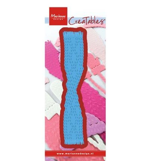 PRE-ORDER - Marianne Design, Creatable, Knitted Scarf - LR0439