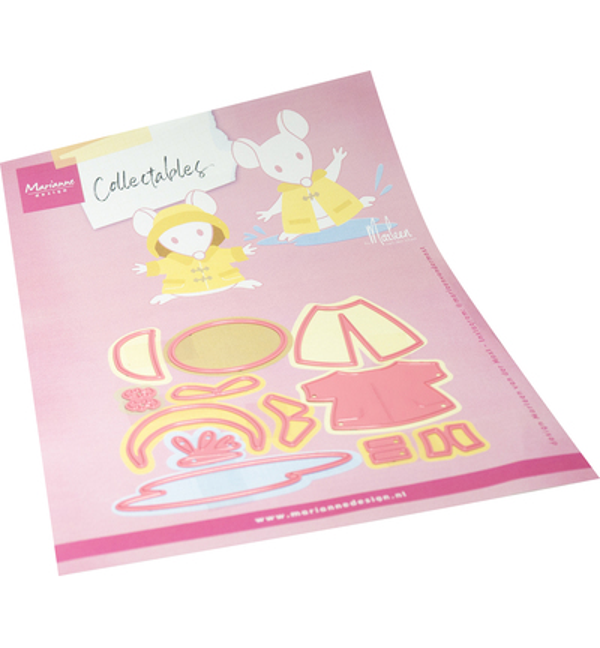 PRE-ORDER - Marianne Design, Collectable, Rain Accessories by Marleen - COL1597