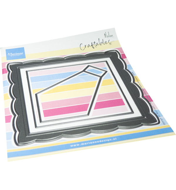 PRE-ORDER - Marianne Design, Craftable, Photo Frame Square - CR1747