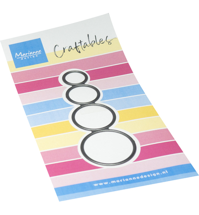 PRE-ORDER - Marianne Design, Craftable, Mini's Circles - CR1749