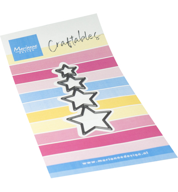 PRE-ORDER - Marianne Design, Craftable, Mini's Stars - CR1750