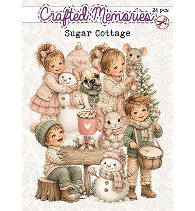 PRE-ORDER - Creatief Art, Stansplaatjes, Sugar Cottage - CM-DC-009