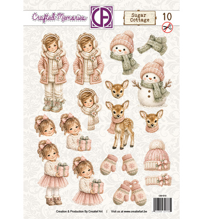 PRE-ORDER - Creatief Art, Stansvel, Sugar Cottage 10 - CM-010