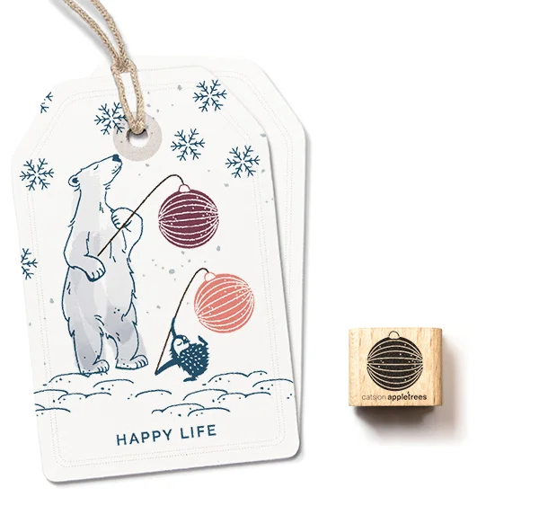 Cats on Appletrees, Mini Stempel, Lantaarn 3