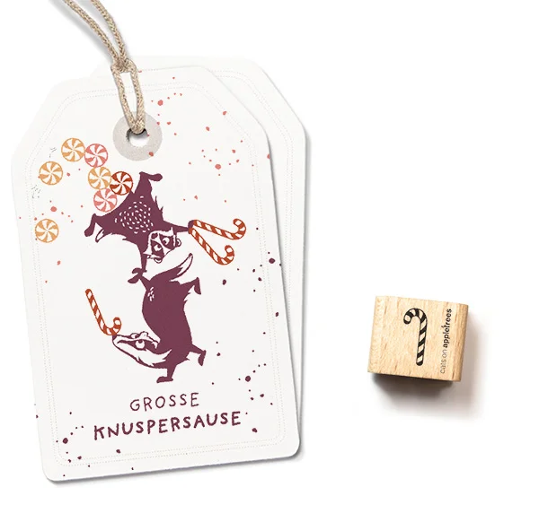 Cats on Appletrees, Mini Stempel, Zuurstok 2