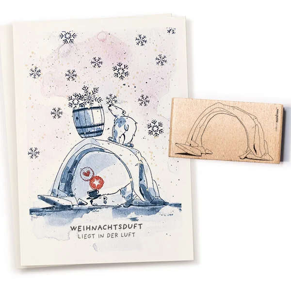 Cats on Appletrees, Stempel, Iglo