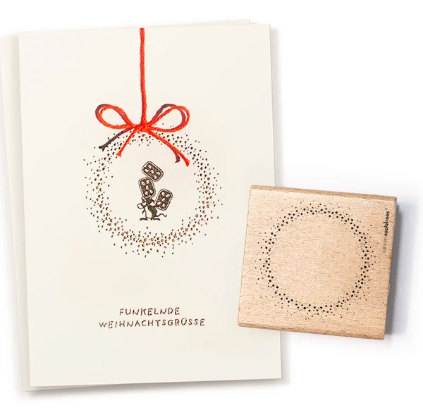 Cats on Appletrees, Stempel, Confettiring 2