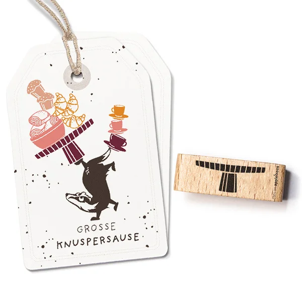 Cats on Appletrees, Stempel, Taartplateau