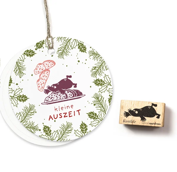 Cats on Appletrees, Stempel, Mol Kunilde