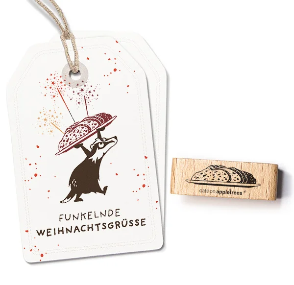Cats on Appletrees, Stempel, Stol 2 op bord